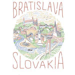 Pohľadnica Bratislava Ring New